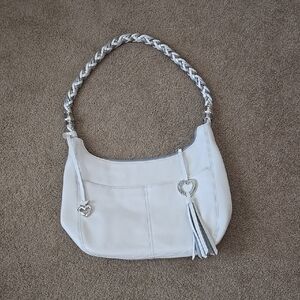 White Brighton Barbados shoulder handbag
